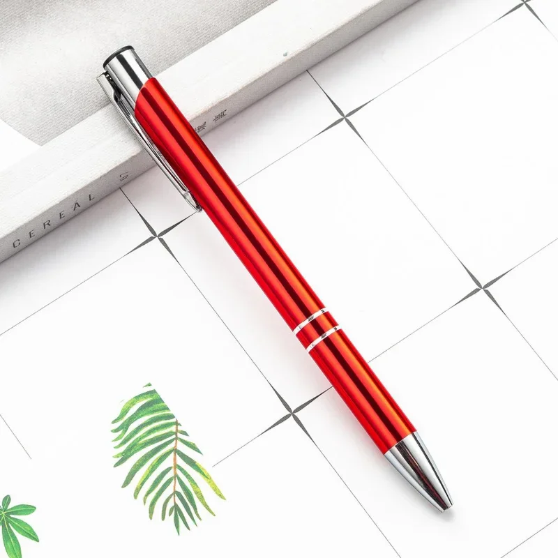 الجملة شخصية الكرة المعدنية القلم، 20pcs/lot، دعم طباعة الشعار، الإعلان، حار بيع، مخصص