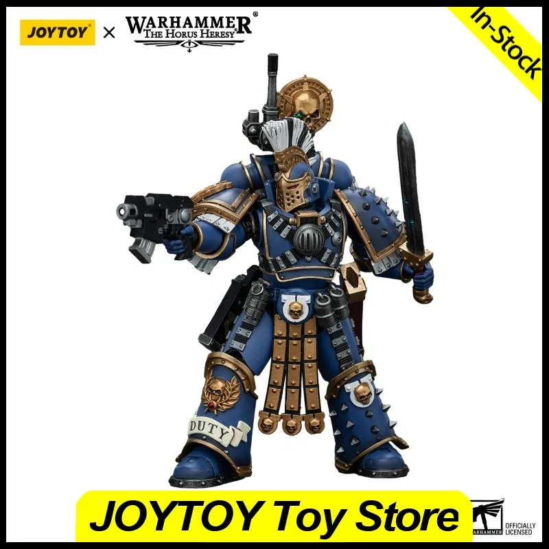 

In Stock JOYTOY Action Figure 1/18 Warhammer 40K Ultramarines Remus Ventanus Model Toys Gifts Collection