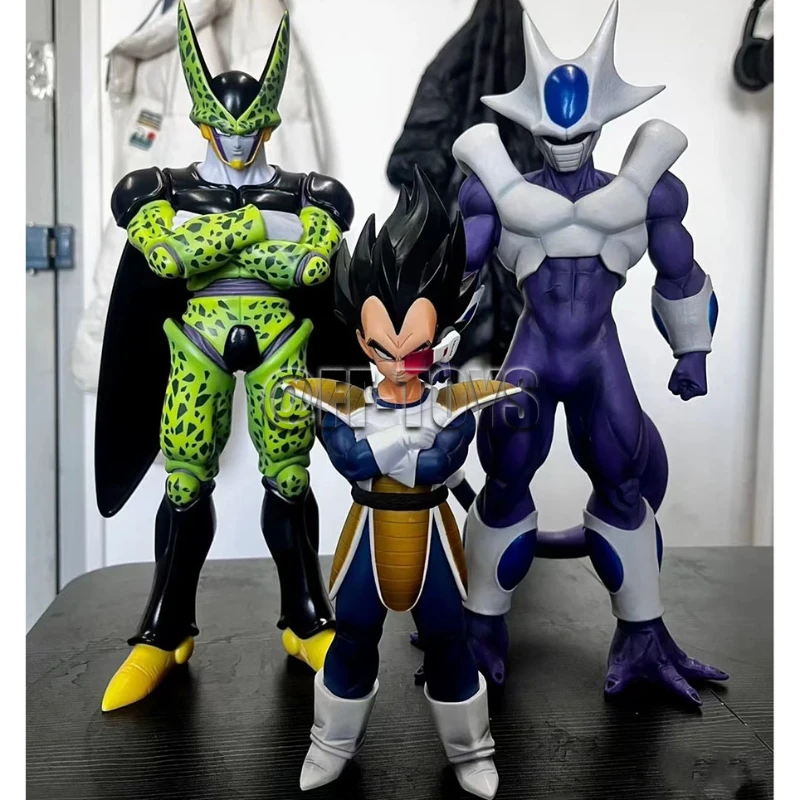 Dragon Ball Action Figures em PVC, VS Omnibus, Ichiban Kuji, F Prize, Cell Cooler, Vegeta, Modelo de coleção, Brinquedos Infantis, Presente