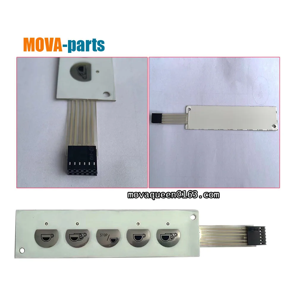 Coffee Machine Spare Parts Press Key Press Button Plates For FAEMA M27 E98 Italian Double Head Semi-automatic Espresso Machine