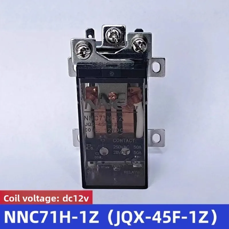 Relé de alta potência 50A NNC71H-1Z (JQX-45F-1Z) Relé eletromagnético 12V24V220V