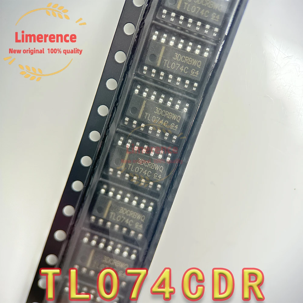 100PCS TL074CDT SOP14 TL074 SOP TL074C SMD 074C TL074CDR SOP-14 new and original IC