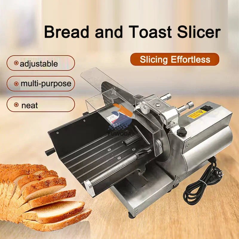 

220V Nordic Bread Slicer Toast Loaf Cutter Kitchen DIY Baking Pastry Slicing Machine