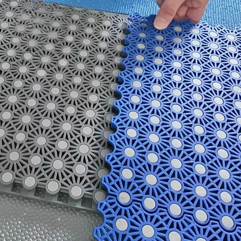 2026Modular Interlocking PP Plastic Floor Tiles Wear Resistant Waterproof Shock Absorption Eco Friendly for Outdoor or Indoor Us