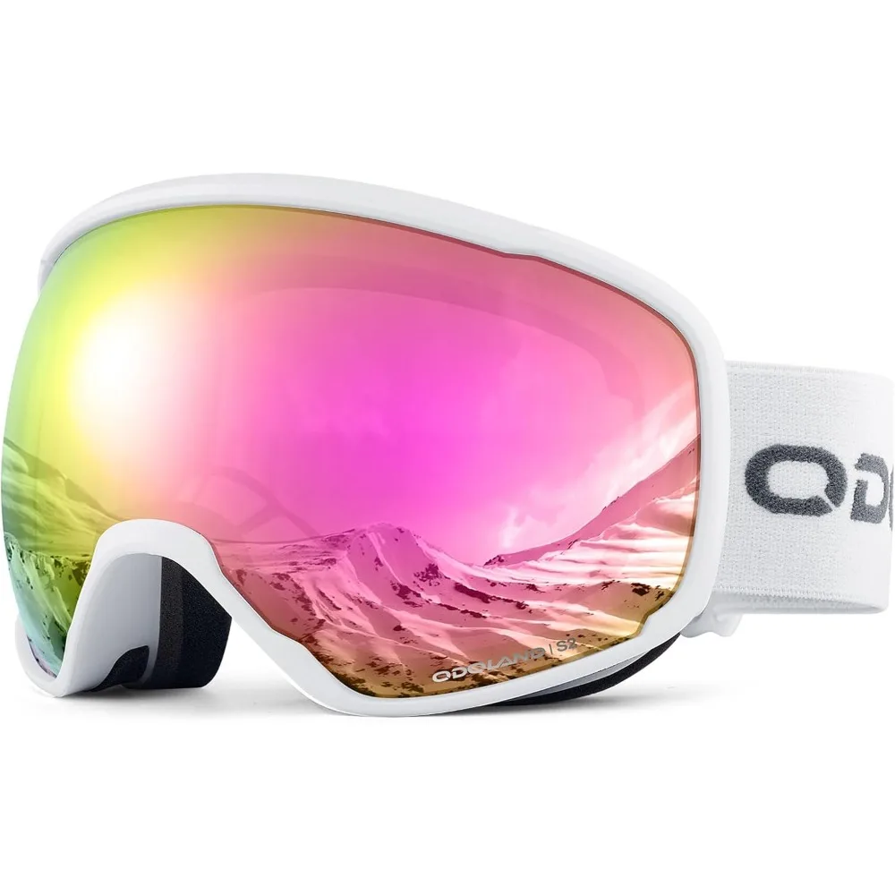 Odoland Gafas Esquí Para Adultos Y Jóvenes, Gafas Snowboard Doble Capa