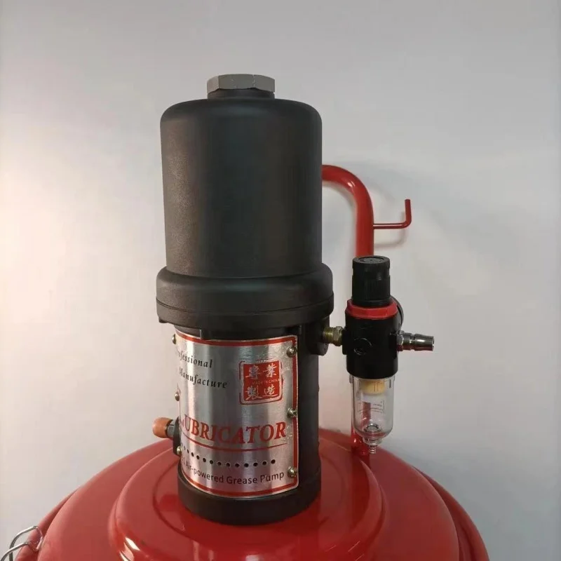 Portable Air Operated Grease Pump Dispenser High Quality Pneumatic Grease Distributor For Excavator Gear Lubrication