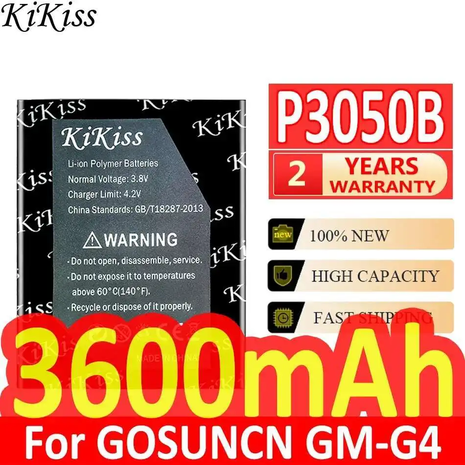 

Аккумулятор мобильного телефона большой емкости для Gosuncn GM-G4 GMG4 3600 мАч P3050B