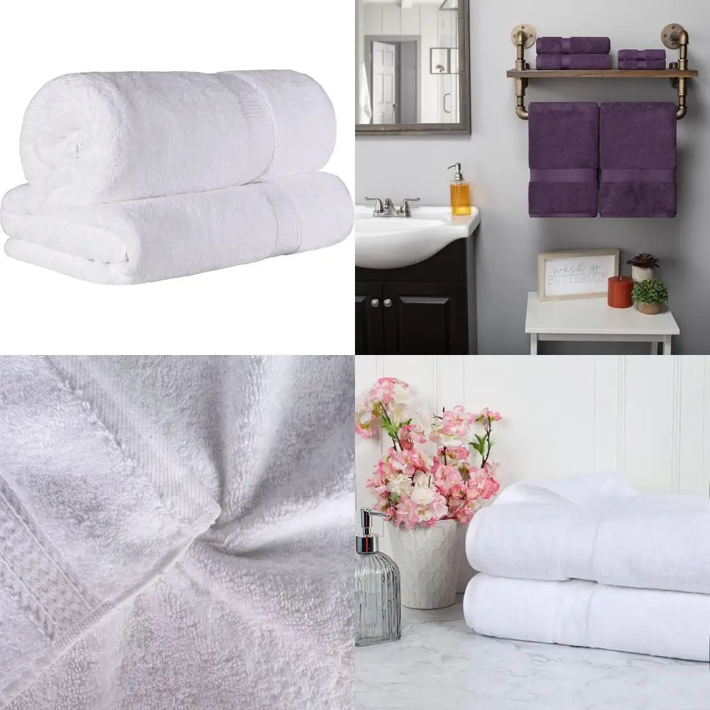 

Набор простыней для ванной из египетского хлопка премиум-класса 900 GSM, впитывающие простыни для душа из 2 предметов, роскошные качественные полотенца