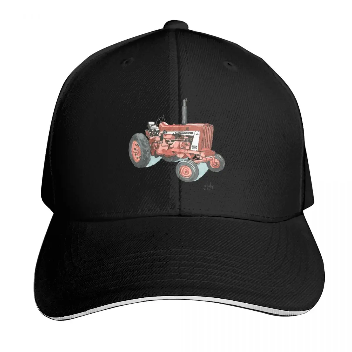 International Tractor Baseball Cap Moisture Wicking Quick Dry Curved Brim Classic Fit Low Profile Unstructured