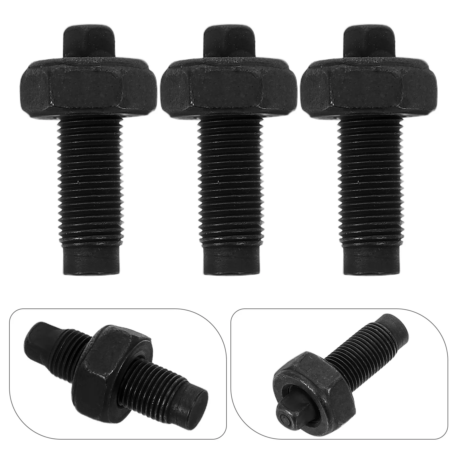 

6Pcs Motorcycle Valve Screw Set Heavy Duty Steel Construction Smooth Engine Performance Ideal for Multiple Bike Brands Easy Tool