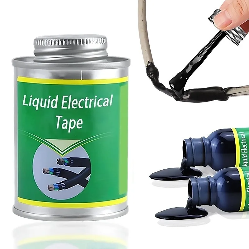 Waterproof Liquid Electrical Tape Strong Insulation Glue For Repair Rubber Wire Damage Cable Coating Fix Wire Adhesive