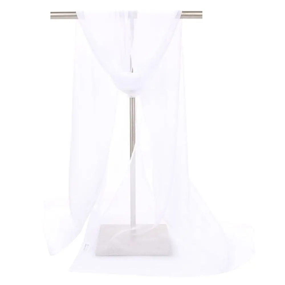 

Летний солнцезащитный шарф, мягкие однотонные шали, длинные литературные пляжные шарфы для женщин