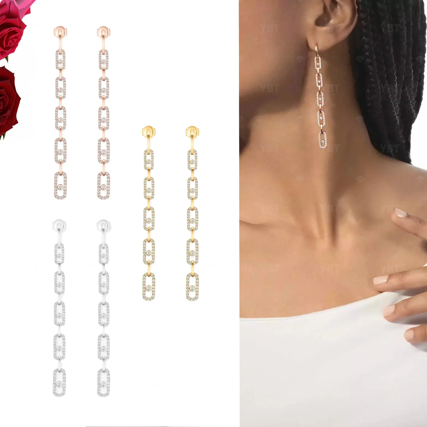 

Chic and Stylish S925 Stud Earrings for Women - Add Glamour to Your Look