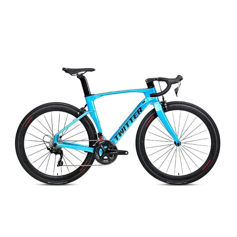 High Quality Carbon Fiber Road Bike For Professional Racing Twitter Road Bikes For Men Bicycle