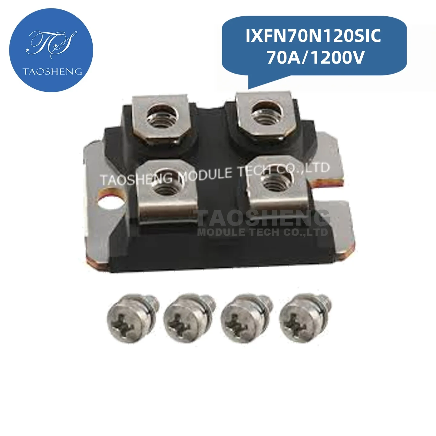 1PCS IXFN70N120SIC 70A/1200V SOT-227B SiC Transistor【TAOSHENG】MODULE #TS359