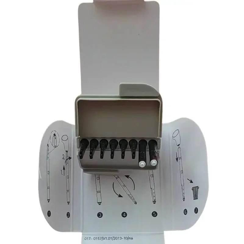 8-Pack Cerustop Wax Filters – Compatible with Phonak/Unitron SDS 5.0/6.0 RIC Receivers