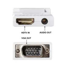 HDMI to VGA Converter with Audio 1080P #3