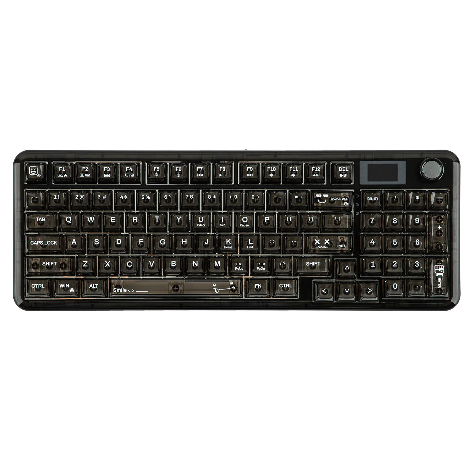 

AULA F-NB98 96% ANSI US Layout Проводная/BT/2,4 ГГц Беспроводная прозрачная механическая клавиатура с экраном дисплея Аккумулятор 8000 мАч