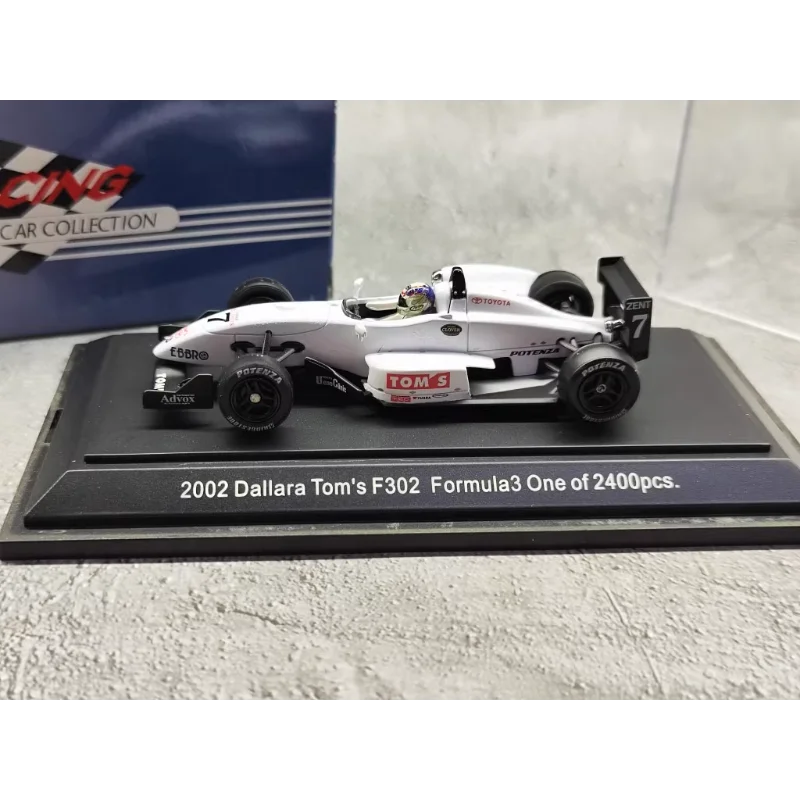 Diecast Ebbro 1/43 Scale 2002 Dallara Tom's F30 Formula Limited Edition Racing Alloy Car Model Collectible Toy Gift Souvenir