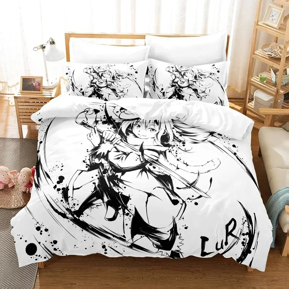 Anime That Time I Got As A Slime Rimuru 3D NEW Duvet Cover Pillowcase Bedding Set Adult Boy Bedroom Children Single Double Large