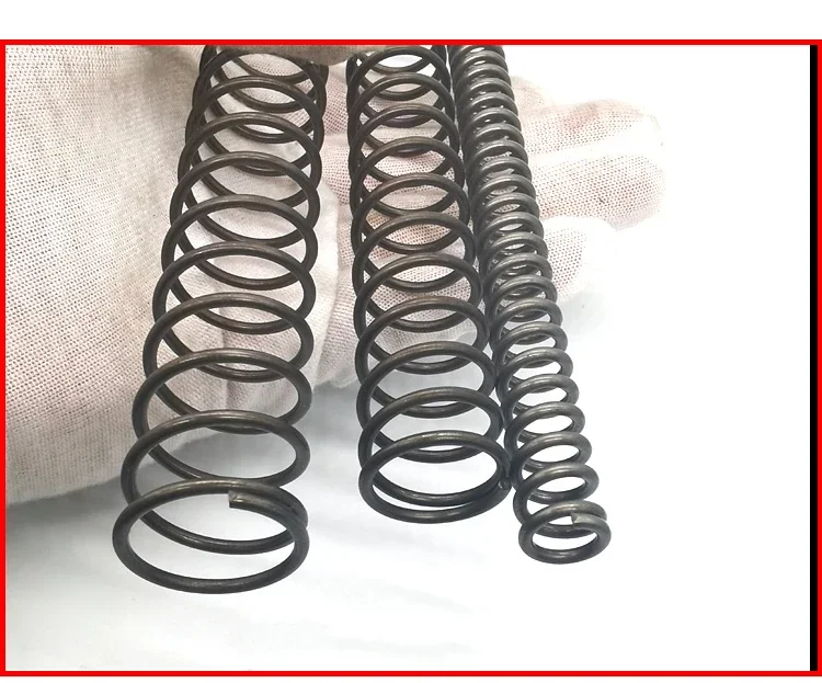 2 Stück Rückholfeder, langer Kompressionsdraht, Durchmesser 0,3/0,4/0,5/0,6/0,7/1,8/1,0 mm, Länge 300 mm, Y-förmige weiche Druckstahlfeder – Detail 2