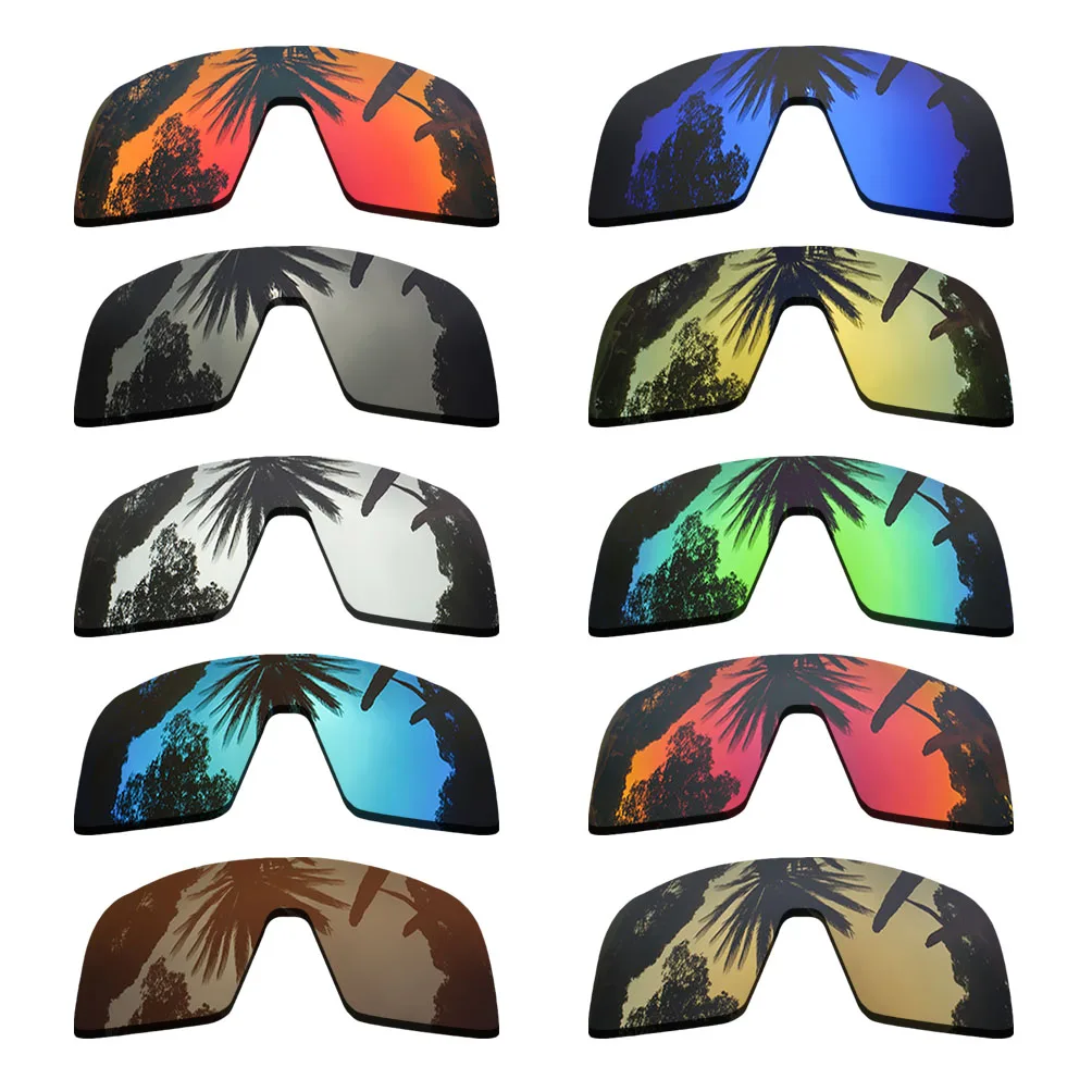 Midnight Sun Mirrored Polarized Replacement Lenses for Sutro Sunglasses Frame 100% UVA & UVB