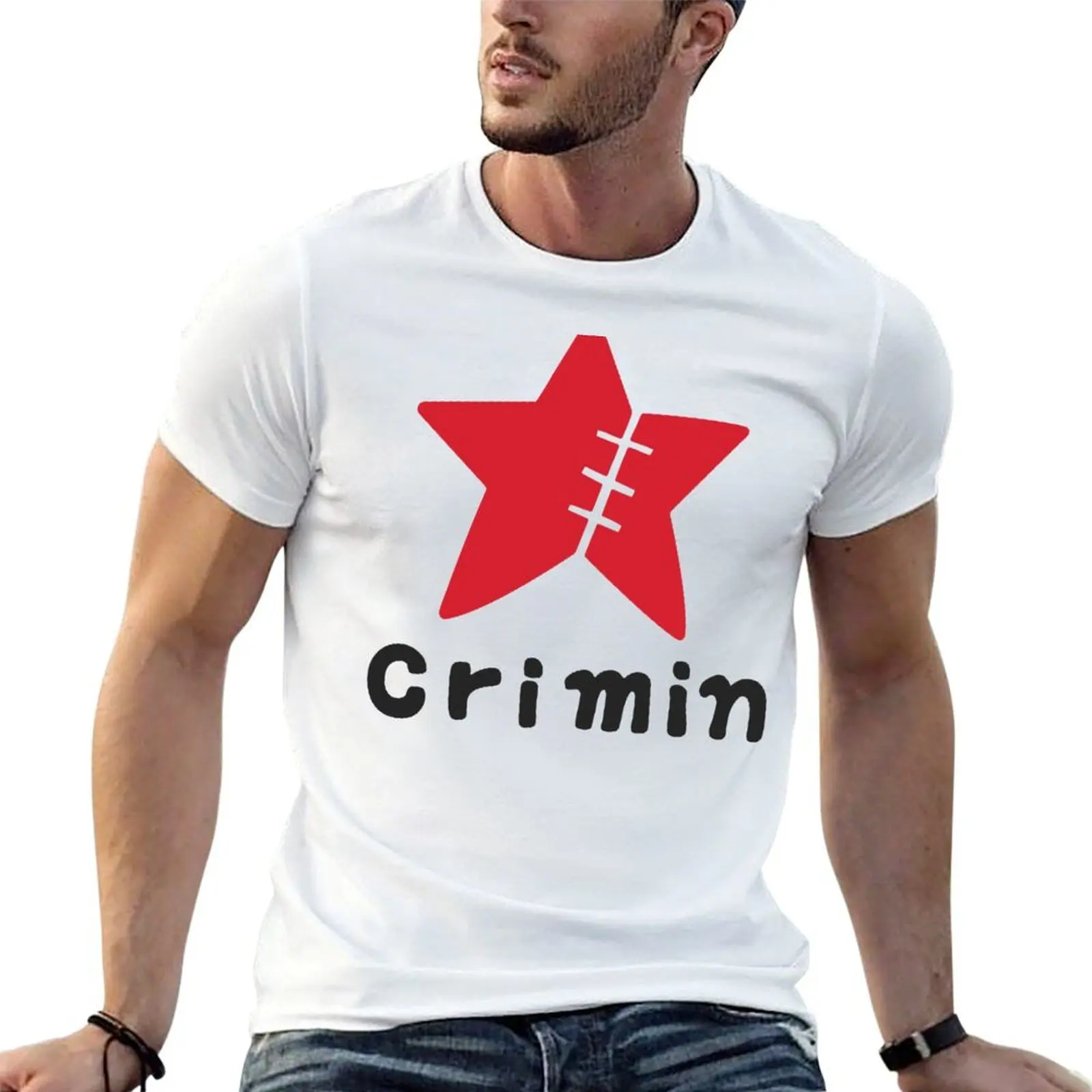 Criminal Classic (Red) T-Shirt cotton t shirt man man tshirt T-Shirt