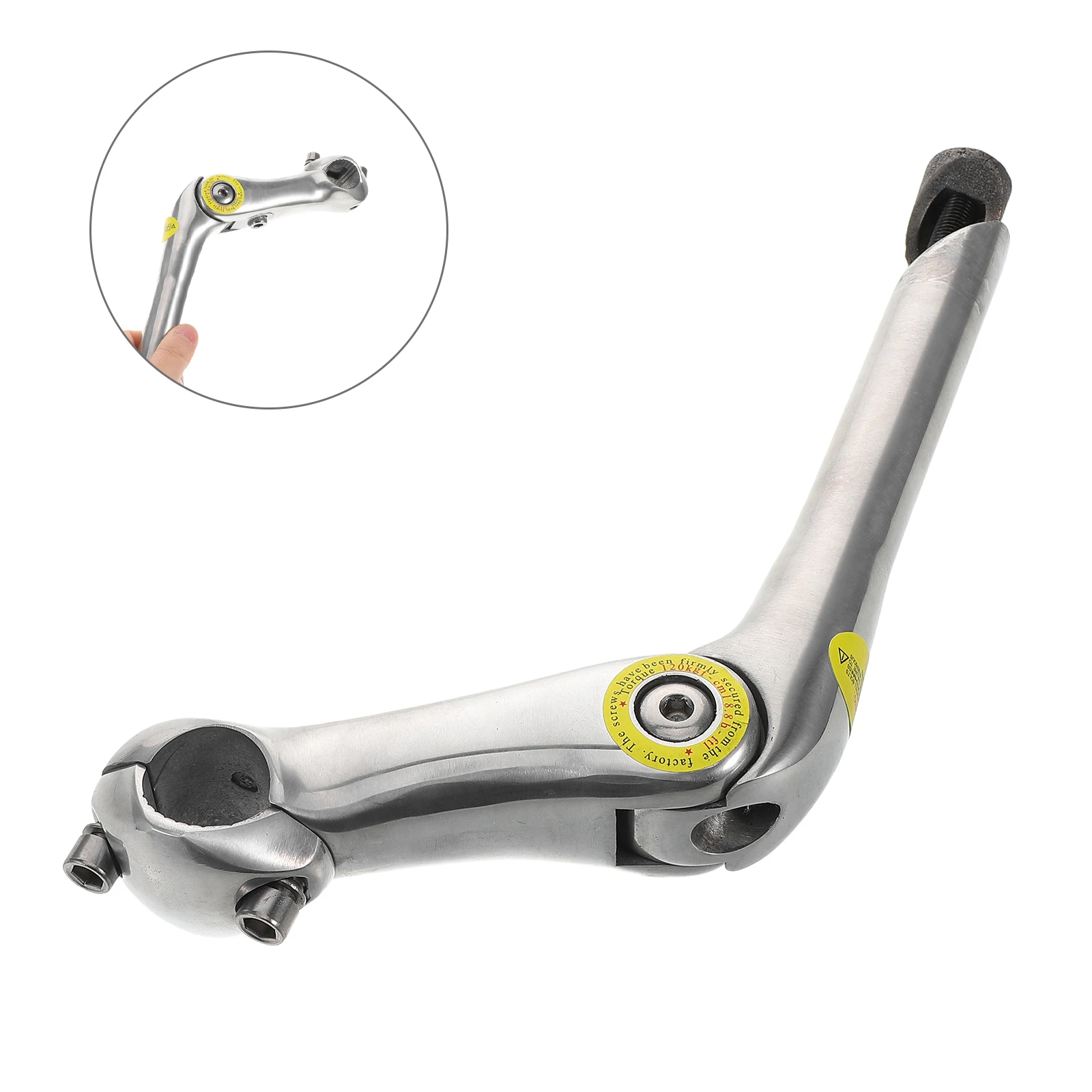 

Adjustable 22.2Mm Bicycle Stem Mountain Bike Universal Aluminum Alloy Long Distance Cycling Quick Height Adjustment Versatile