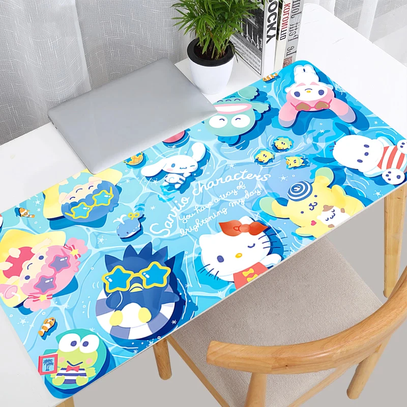 

Mouse Pad Kuromi Office Laptop Professional eSports Players Speed Lock Edge Rubber Game Extended Desk Mat Mousepad Keyboard Mat