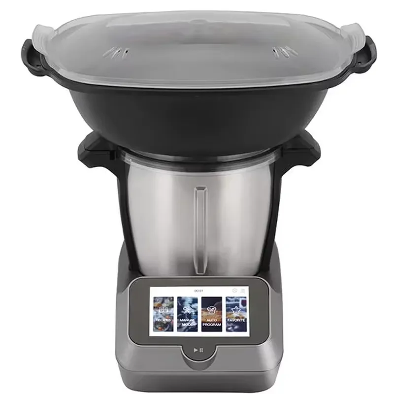 Kitchen Food Processor Smart All-In-One Cooker,Chopper,Steamer,Juicer,Blender,Boil,Knead,Weigh, ,App Control