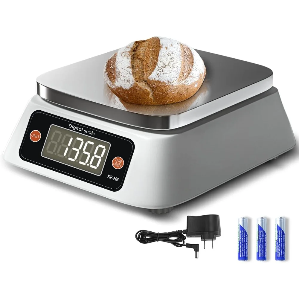 

Digital Scale Kitchen Scales Digital Weight, YONCON Baking Scale for Bakers, Candle Making or Soap Making with Stainless Steel