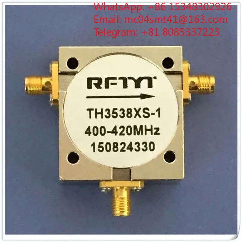 TH3538 Series UHF RF Coaxial Circulator 950‑1850MHz, Microwave Passive Signal Transmission Component For Wireless