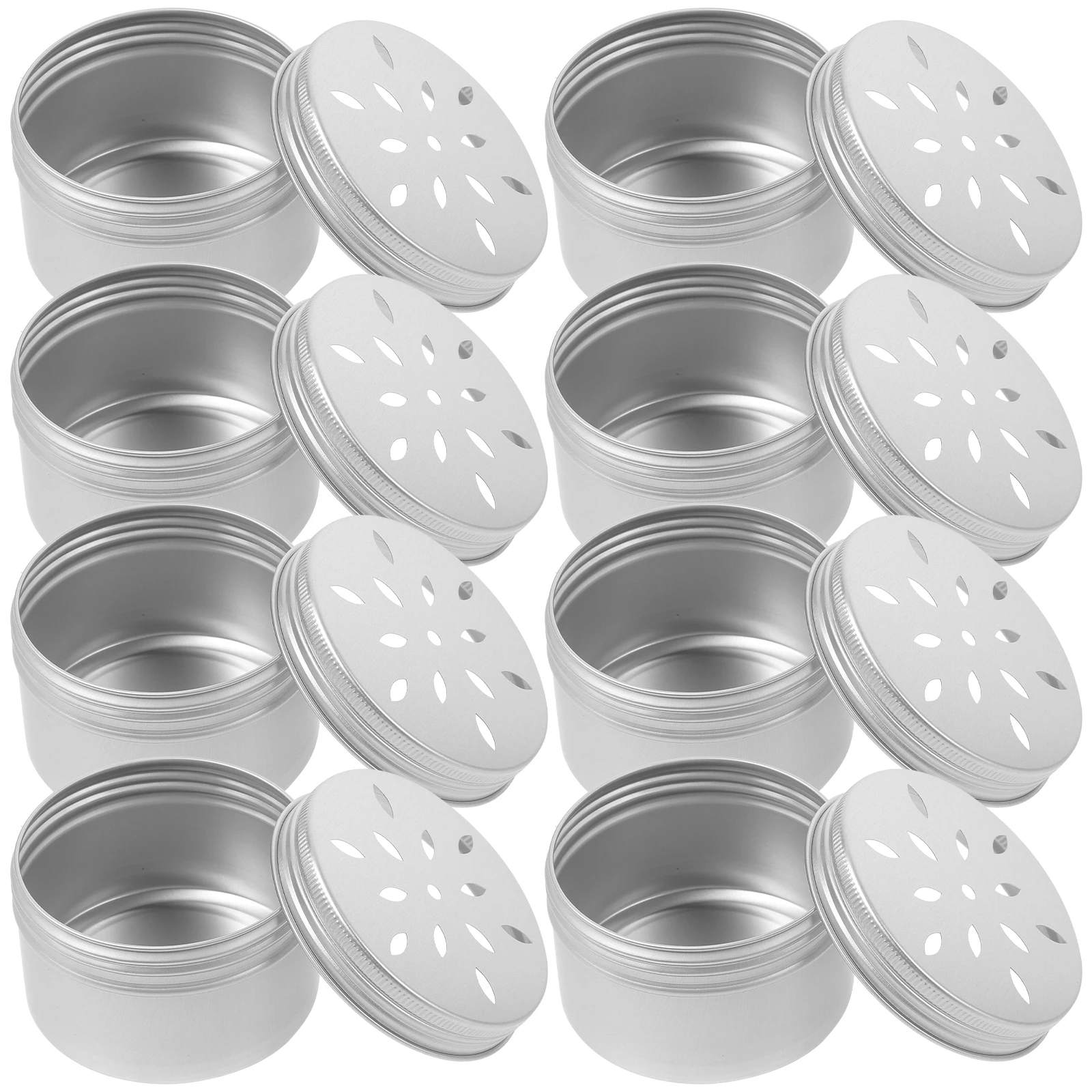 

10 Pcs Dog Scent Training Boxes 120ML Aluminum Containers Pet Nose Exercise dog training supplies metal tins scent work tool