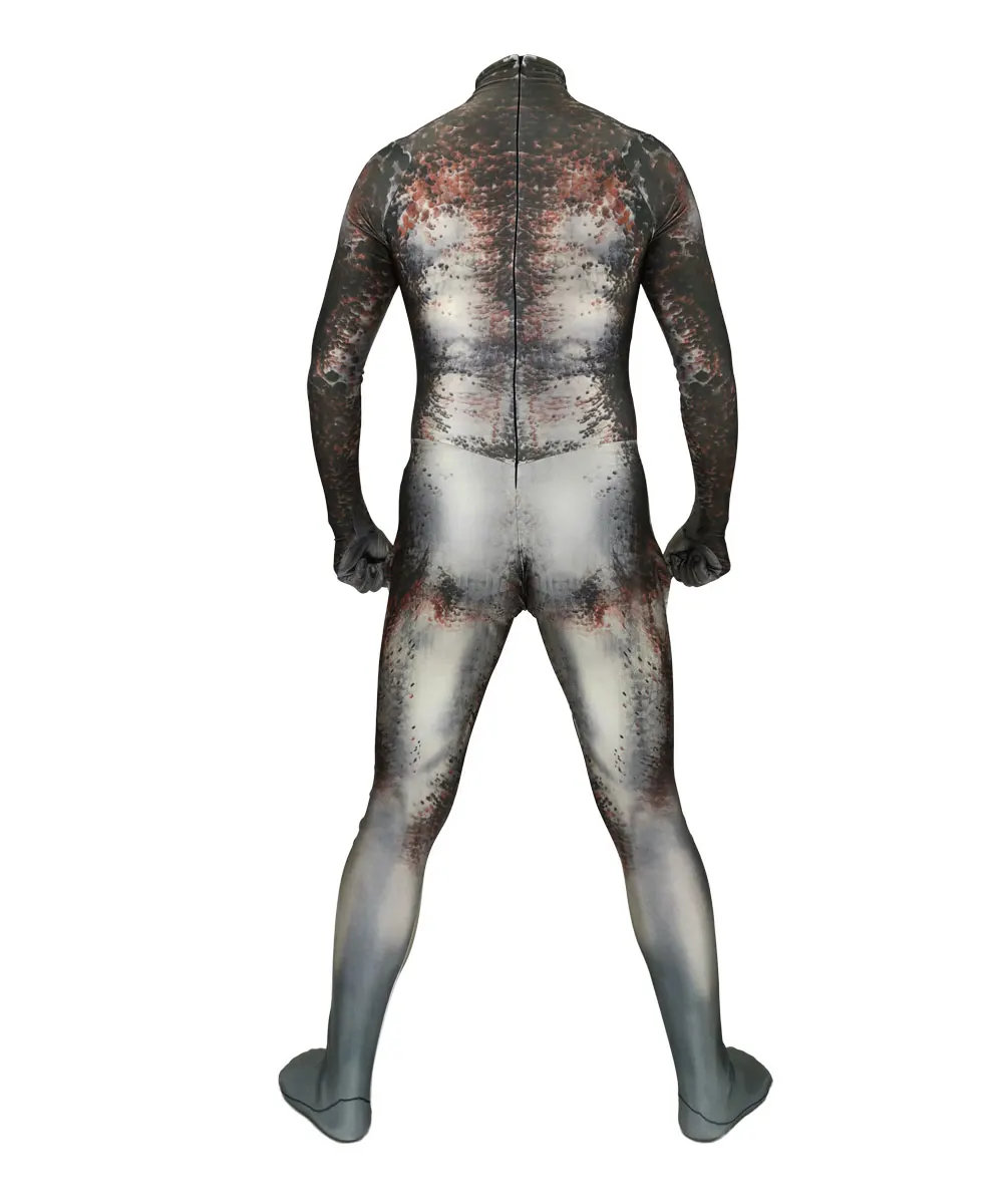 Halloween Nam Động Vật Ăn Thịt Trang Phục Hóa Trang Zentai Động Vật Ăn Thịt Cơ Bản Phù Hợp Với Siêu Anh Hùng Bodysuit Người Lớn Trẻ Em Áo Liền Quần