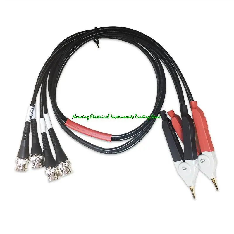 ATL501 Four-wire  Kelvin Test Leads/test line for anbai digital LCR/DC Low Resistance tester