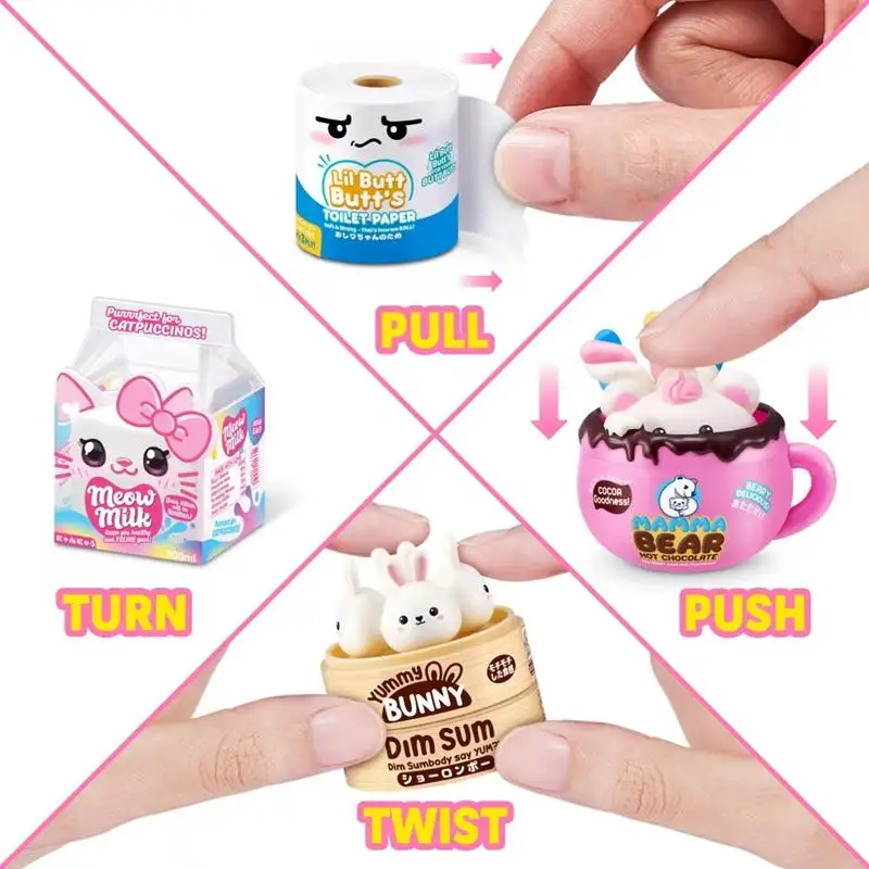 

В наличии мини-бренды Zuru Kawaii слепая коробка Zuru Kawaii Series Mystery Box Коллекционные игрушки украшения индивидуальный подарок на день рождения