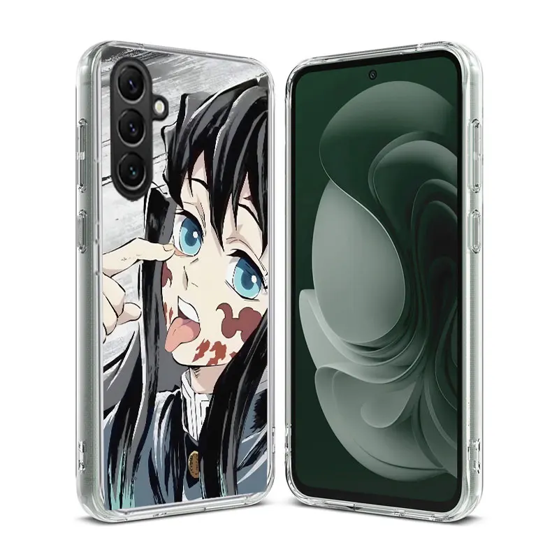 Muichiro Tokito Demon Slayer Phone Case Samsung A05S A15 A25 A35 A55 A04S A14 A24 A34 A54 Galaxy Note 20 Ultra 10 Lite 9 8 A6 A7