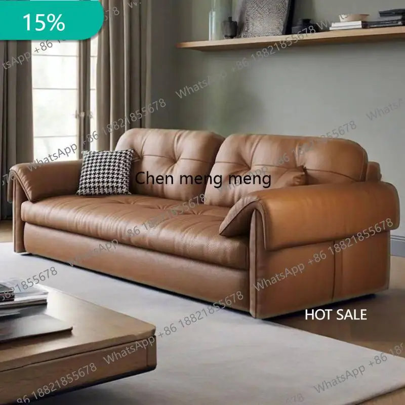 

D132 Original Brown Living Room Sofas Classic Memor Puffs Salon Living Room Sofas Boneless Cloud Muebles Para Hogar Furnitu