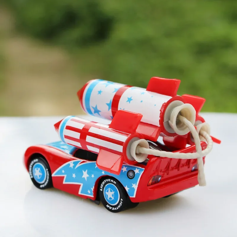 Disney Pixar Alloy Racing Cars Lightning Mcqueen Metal Model Rocket Mcqueen Collection Decoration Kids Birthday Gift Toy