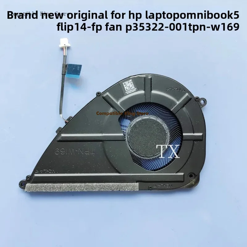 d For New for HP OmniBook 5 Flip14-FP TPN-W169 Fan P35322-001