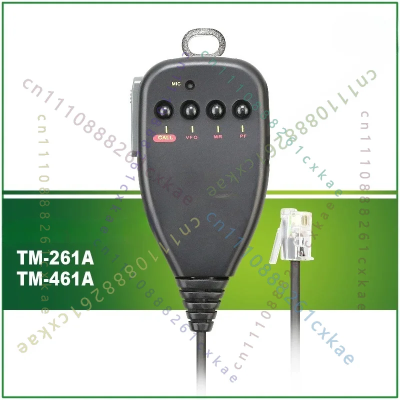 5pcs 8-pin Crystal Connector Speaker Microphone for Kenwood Radio TM-261 TM461