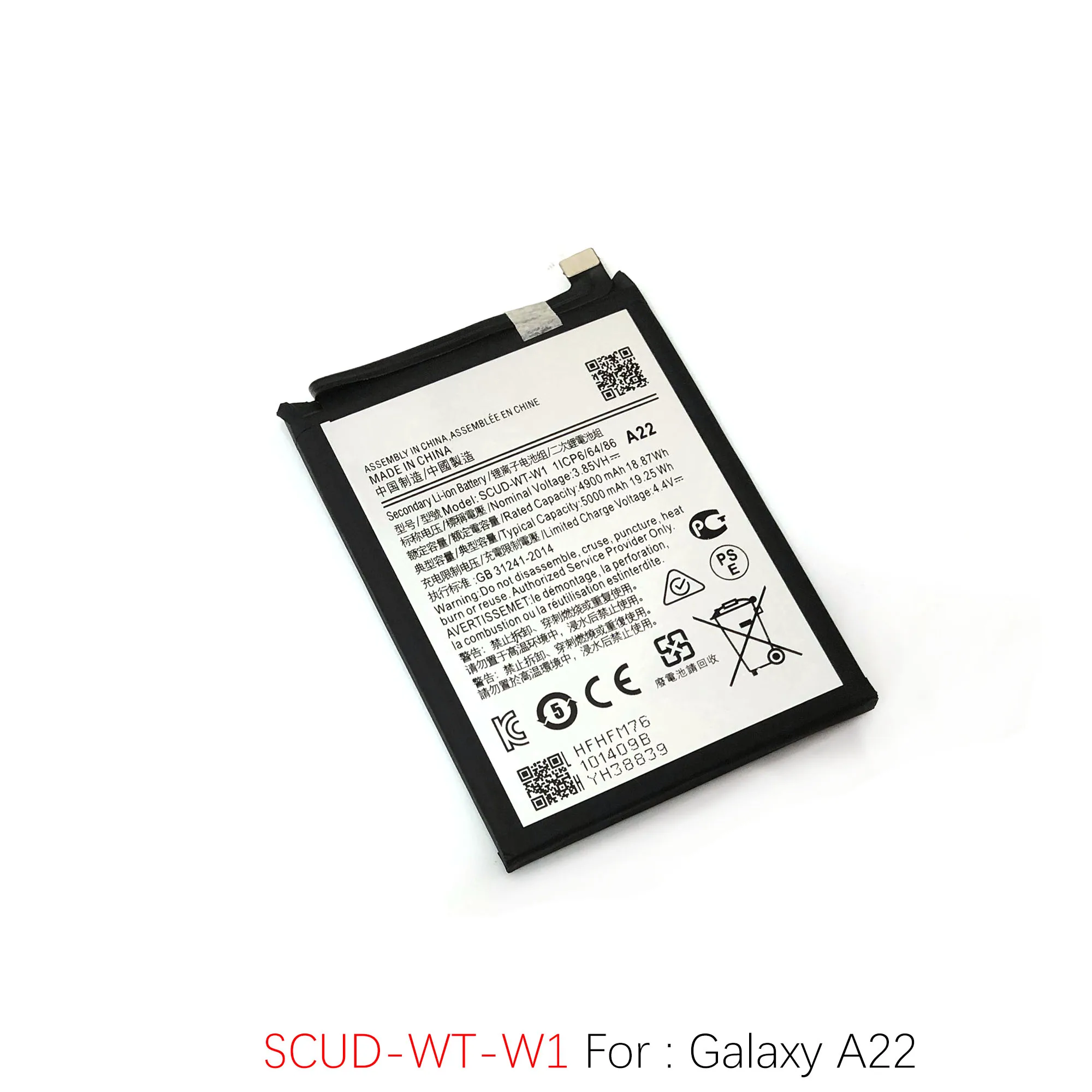 EB-BA202ABU Battery For Samsung Galaxy A20E A10E A21s A22 A31 2020 A315F Batteries EB-BA217ABY EB-BA315ABY SCUD-WT-W1