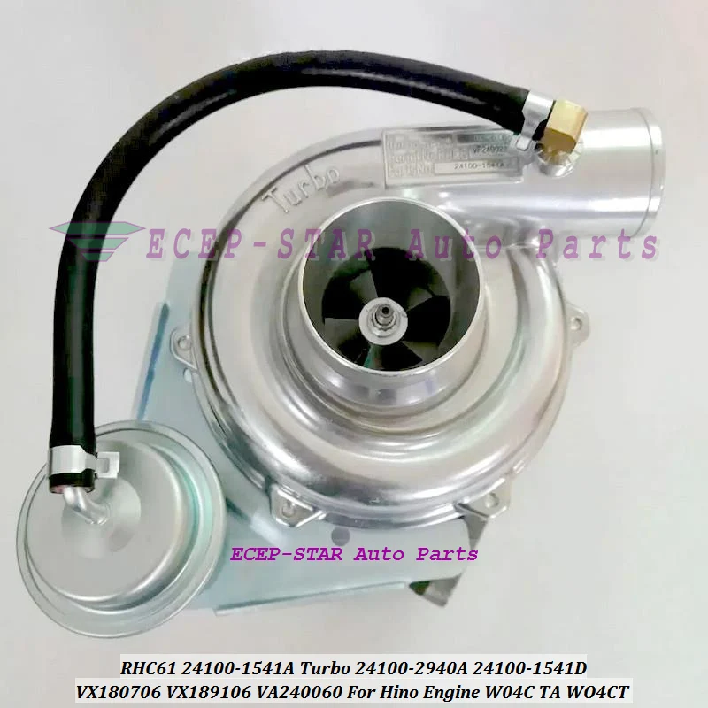 ww RHC61 24100-1541A Turbo 24100-2940A 24100-1541D 241001541D 241001541A 241002940A VX180706 VX189106 VA240060 For Hino W04C TA