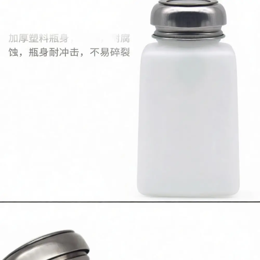 Press Pump Bottle Anti Static Solvent Dispenser Cleaning Container For Industrial Electronic Work Laboratory Use