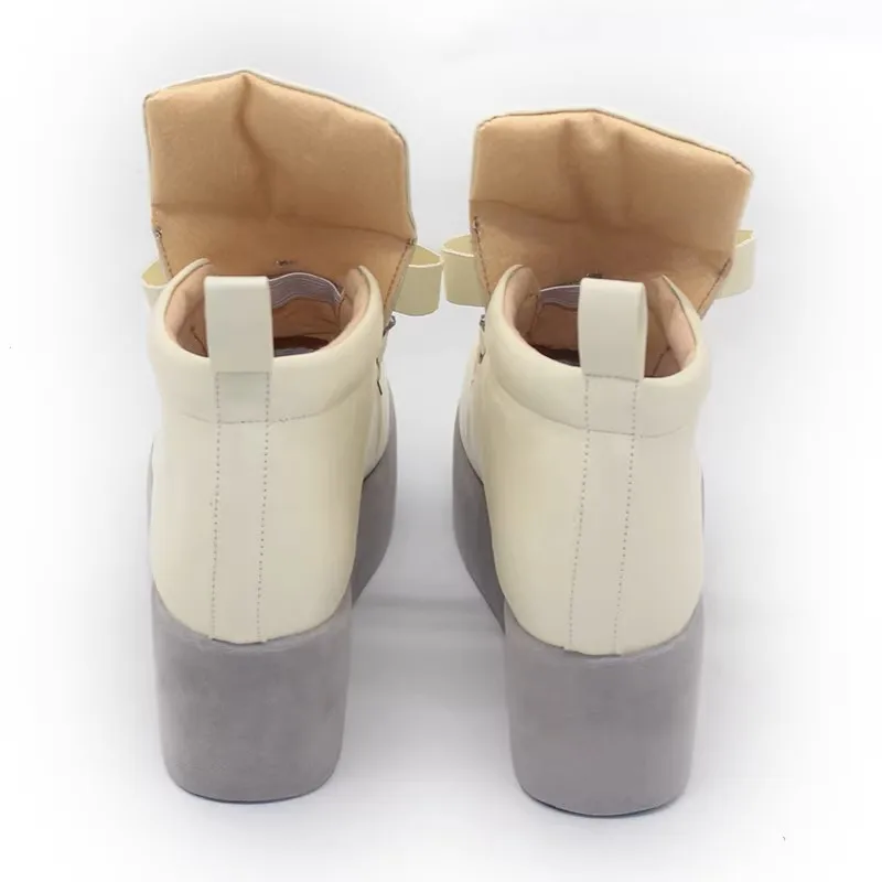 Anime Gachiakuta Remlin Cosplay Shoes Boots PU Leather Thick Soles Shoes Halloween Carnival Party Props Suit Shoes For Women Men