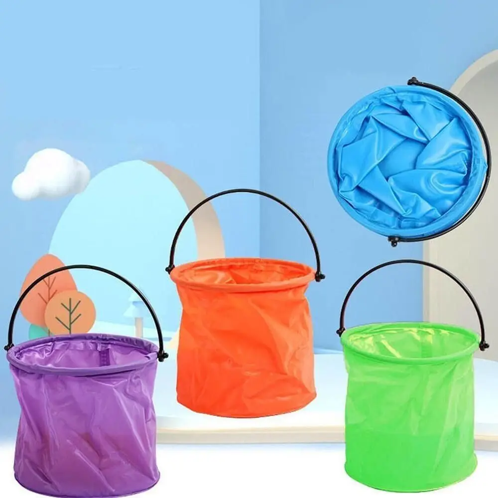 Neuer Tragbarer Wasserspiel-Eimer Faltbarer Wassereimer Strand