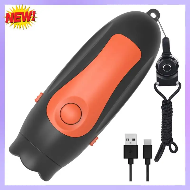 

T24C Electronic Coaching Whistle, Orange, USB Rechargeable With 3 Tones, Volume Customization