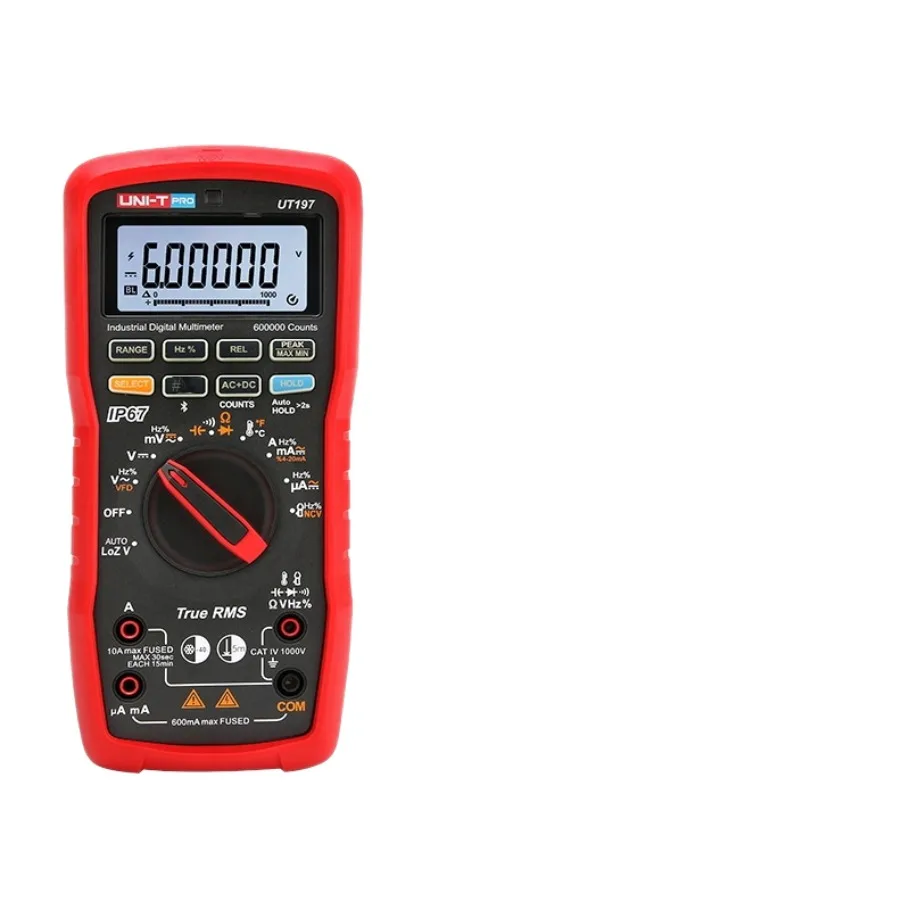 1PC NEW UNI-T UT197 Industrial Handheld Digital Multimeter Detector Multi-meter In Stock Original Box#familitrade