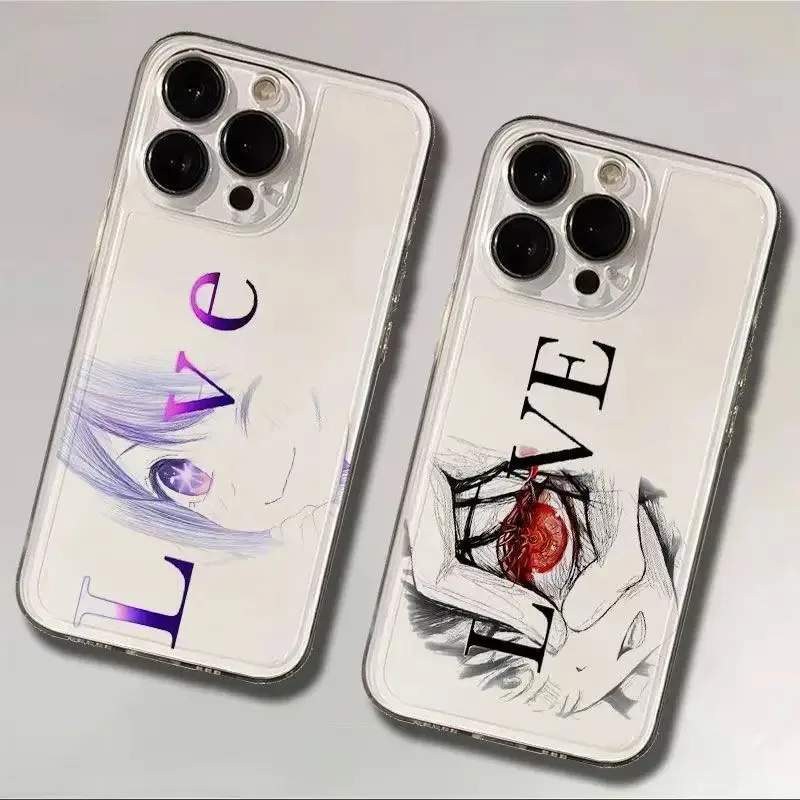 

Fashion design cool English Letters LOVE cartoon eye Phone Case For iPhone 11 12 13 14 15 16 17 Pro Max Plus Simple Cover﻿﻿﻿﻿﻿﻿