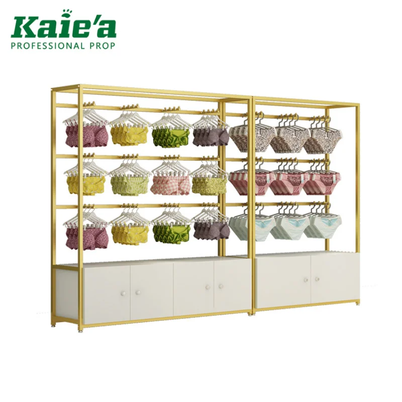 [] New kaierda fashion lady shop Display shelf/shop underwear Display gondola design